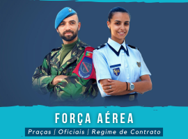 Concurso Aberto Admissão Praças Oficiais Força Aérea Regime de Contrato