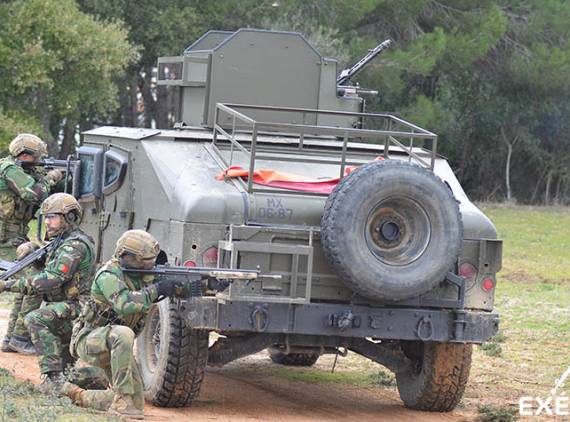 exercício bangui exército