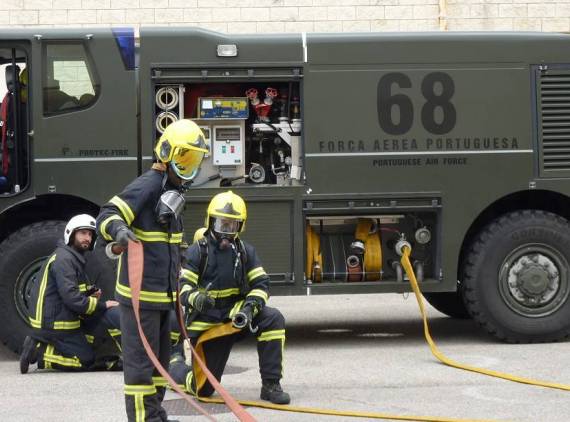simulacro fuga combustível