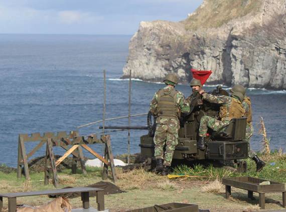 Zona Militar dos Açores realiza exercício Exército